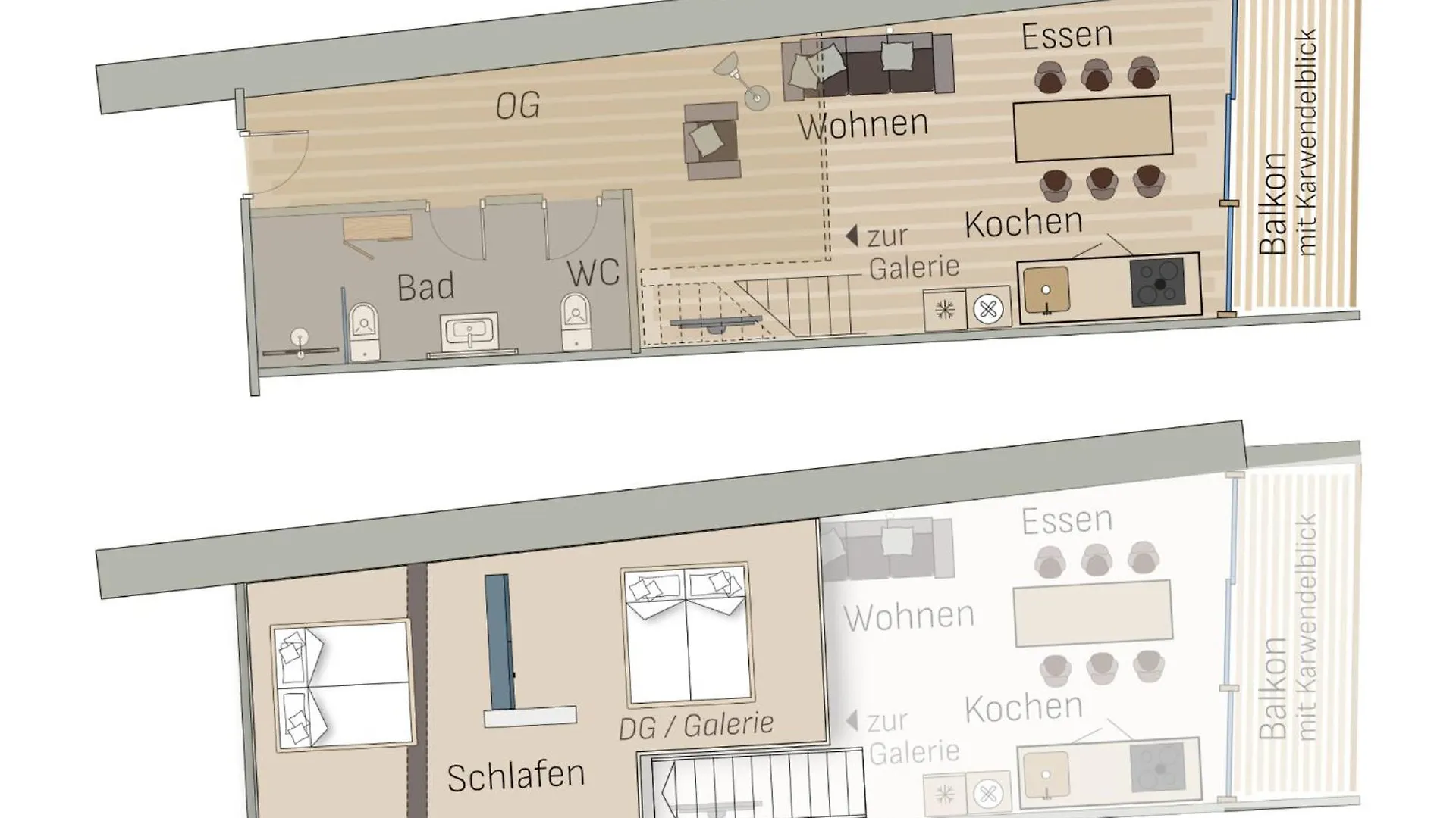 Adlerhaus, Loft Woerner -410- Apartment Mittenwald Germany